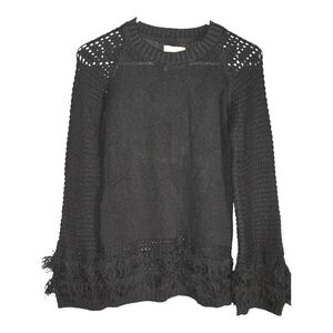 Chaser Black Knit Sweater